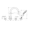Смеситель Hansgrohe Vernis Shape 71459000 на борт ванны хром
