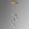 Светильник подвесной Delight Collection Colvin (Цолвин) MT9176-6H titanium gold
