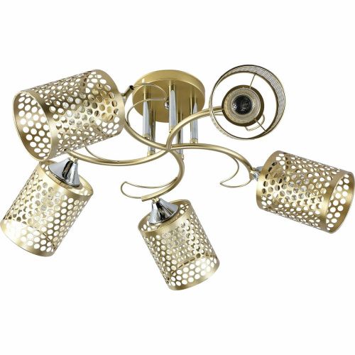 Люстра на штанге Reluce 01322-0.3-05 MATT GOLD+CR - фото 4