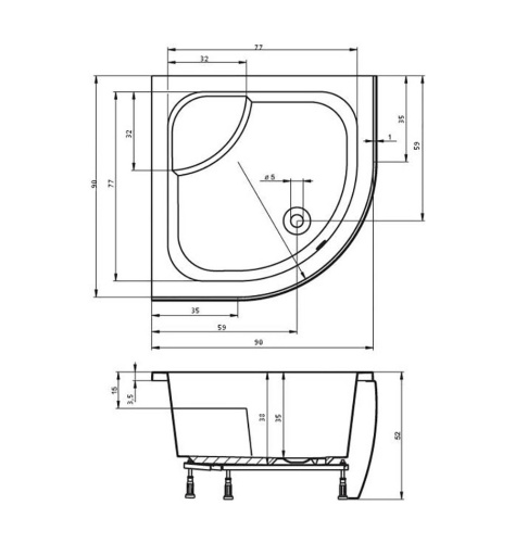 Ванна акриловая Riho Seth BB2200500000000 180х86 отдельностоящая овальная - фото 2 Ванна акриловая Riho Seth BB2200500000000 180х86 отдельностоящая овальная - фото 2
