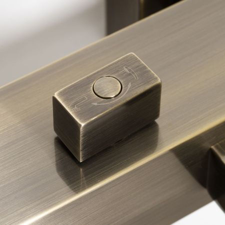 Смеситель для ванны Wasserkraft Exter 1600 1601 настенный бронза