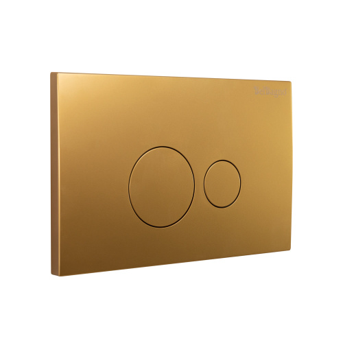 Клавиша смыва механическая BelBagno BB083ORO.MAT цвет золото - фото 2