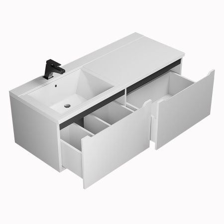 Тумба под раковину Uperwood Tanos 291020265 120х50 подвесная цвет белый