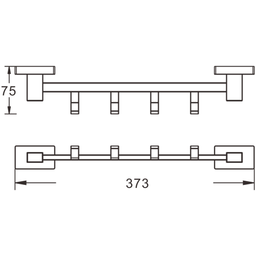 Крючок BELZ B90315-5 - фото 3