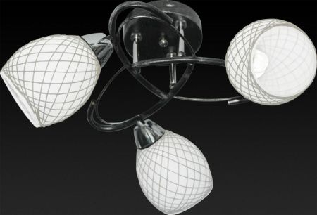 Люстра потолочная Toplight Janelle Black (Джанелле Блацк) TL7440X-03BP