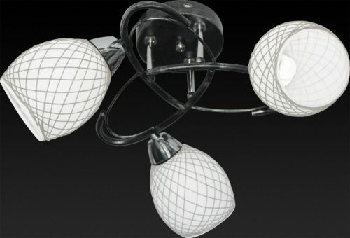Люстра потолочная Toplight Janelle Black (Джанелле Блацк) TL7440X-03BP - фото 2