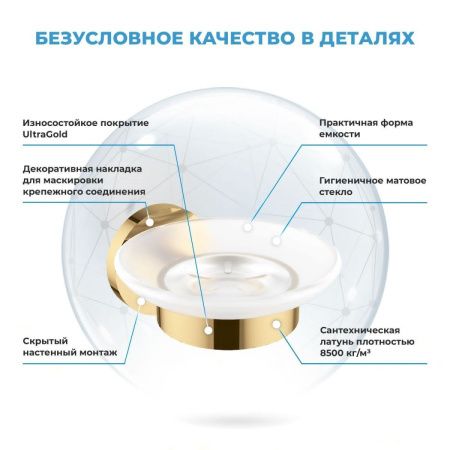 Мыльница Wellsee Finishing Touch 182503000