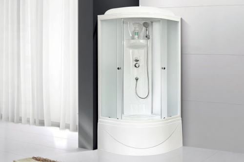 Душевая кабина Royal Bath BK RB100BK4-MM 100х100 четверть круга - фото 2