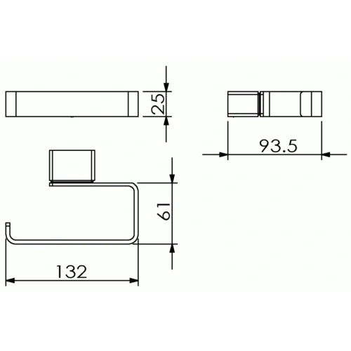 Бумагодержатель Langberger VICO 11343A - фото 3