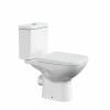Унитаз напольный с бачком Taliente Elegia Vortex EG25065 белый с сиденьем микролифт безободковый душевой смыв