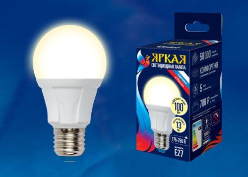 Лампа светодиодная Uniel Ufo (Уфо) LED-U270-60W/6500K/E27/FR PLU01WH - фото 2