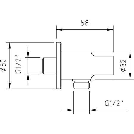 Шланговое подключение Clever CAIMAN 98236