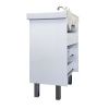 Тумба с раковиной Comforty Никосия 00-00011160CF 60х40 напольная цвет белый