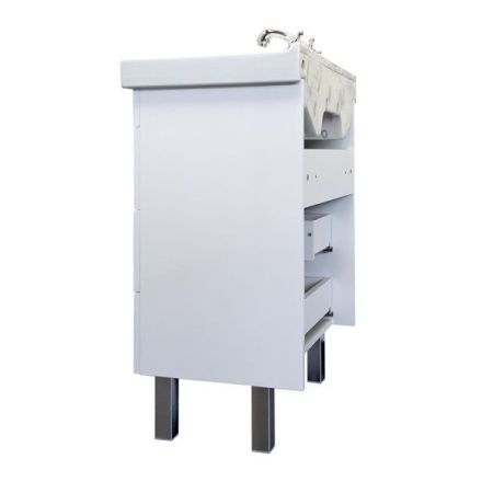Тумба с раковиной Comforty Никосия 00-00011160CF 60х40 напольная цвет белый