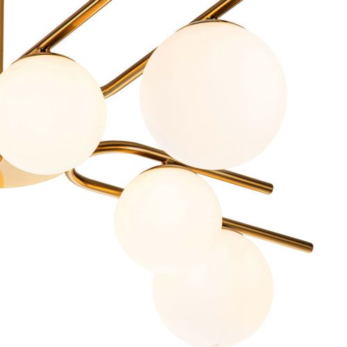 Люстра на штанге Escada Sphere (Спхере) 642/8P Brass - фото 3