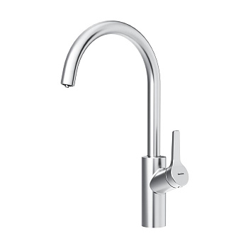 Смеситель для кухни Damixa Eclipse 310721400 на раковину/на столешницу никель без термостата