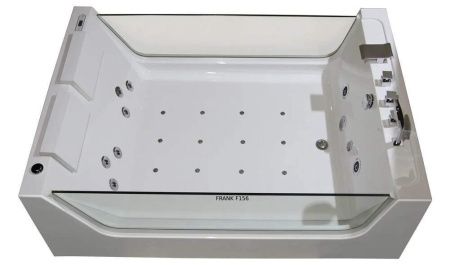 Ванна акриловая Frank 2016439109 170х120 пристенная прямоугольная с каркасом