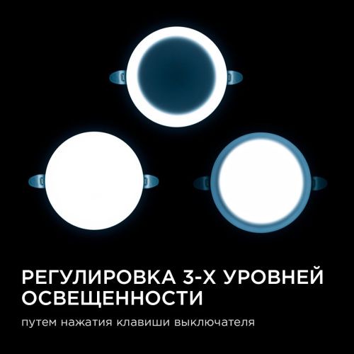 Панель светодиодная встраиваемая безрамочная Apeyron FLP 06-105 - фото 4