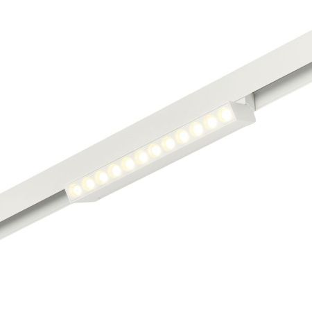 Трековый магнитный светильник Myfar FlowPoint (ФловПоинт) MT0213-12W4K-W