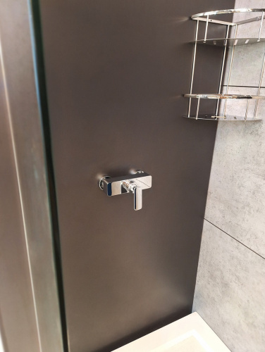 Смеситель для душа AltroBagno Aperto AltroBagnoAperto030601Cr настенный хром - фото 5