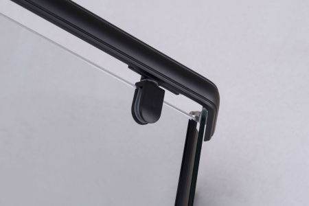 Душевой уголок Niagara Nova 68050811BLACK 90х90 стекло прозрачное профиль черный без поддона