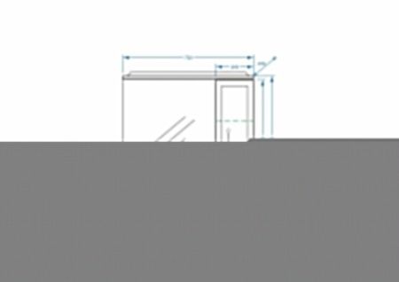 Зеркало-шкаф Stella Polar Концепт SP-00000127 70х70 подвесной цвет белый