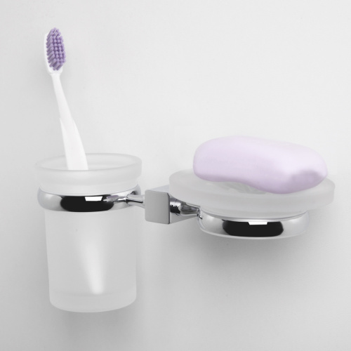 Стакан с мыльницей WasserKRAFT 6526 - фото 2