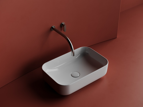 Раковина Ceramica Nova ELEMENT 51 см CN5043 накладная цвет белый - фото 5