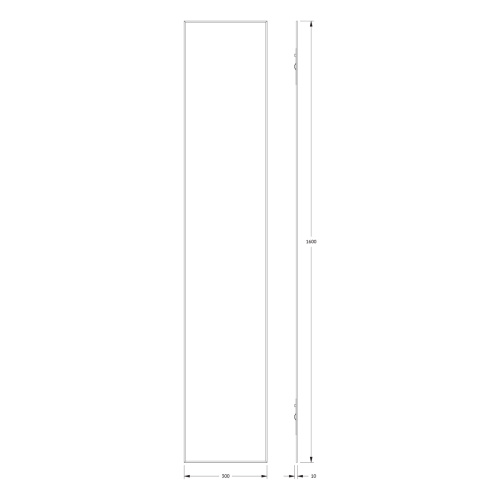 Зеркало в ванную Evoform Standard BY 253 30х160 - фото 2