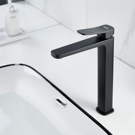 Смеситель Raffine F1199H на раковину черный