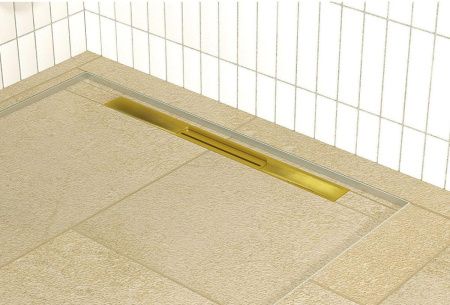 Душевой лоток OMP Tea Emyflow 5963.404.8.3 золото