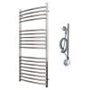 Полотенцесушитель электрический Point Альфа PN05152SE 55х120 хром