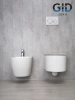 Унитаз подвесной Gid Concavo 62233Y белый с сиденьем микролифт безободковый смыв торнадо