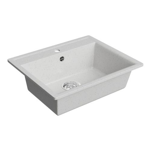 Кухонная мойка Maretti KT565-WH 57х50 цвет белый поверхность матовая - фото 4