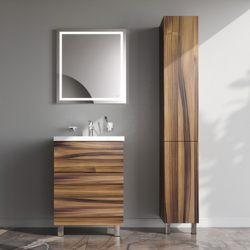 Тумба под раковину Am.Pm Gem M90FSX0602HF 60х41х81 цвет орех - фото 5