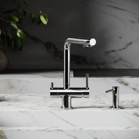 Смеситель для кухни Sancos Foster SC4014СH на мойку хром