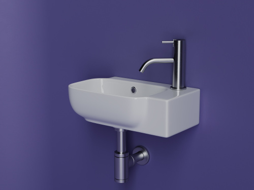 Раковина Ceramica Nova ELEMENT 40 см CN6074L подвесная цвет белый - фото 3