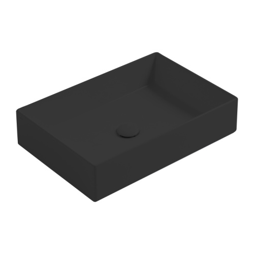 Раковина Simas Agile 60 см AG60 nero matt накладная цвет белый матовый