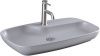 Раковина керамическая Allen Brau Liberty 4.32011.AN 70х40 накладная цвет серый 1 отверстие под смеситель