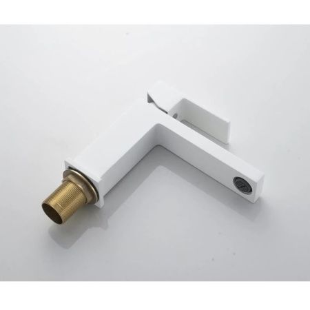 Смеситель Knotlor STABLE KN-20/WY на раковину белый