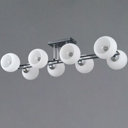 Люстра потолочная Illumico IL0791-8CSQ-25 BK CR TRENTO