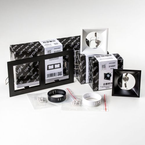 Светильник встраиваемый Lightstar Domino (Домино) D5270607WBMOD - фото 2