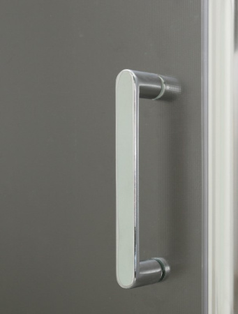 Душевая дверь BelBagno UNIQUE UNIQUE-BF-1-100/115-P-Cr 100х190 стекло рифленое профиль хром