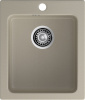 Кухонная мойка Granfest Praktik P-505 топаз 43х51 цвет серый поверхность матовая