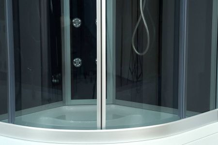 Душевая кабина Timo Standart T-1120L 120х85 асимметричная с крышей ориентация левая