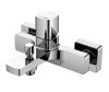 Смеситель для ванны и душа Wasserkraft Naab 8600 8601 настенный хром