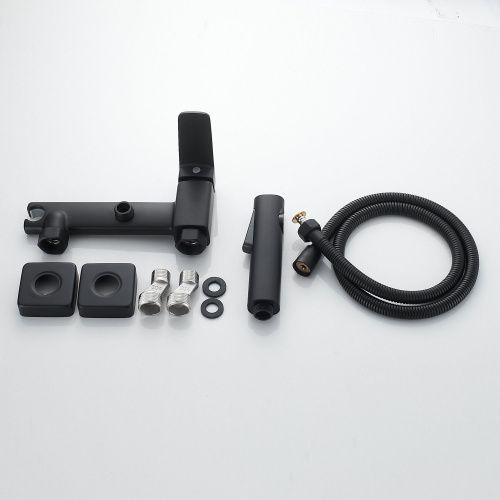 Гигиенический душ со смесителем Raffine F0599H-1 черный - фото 4