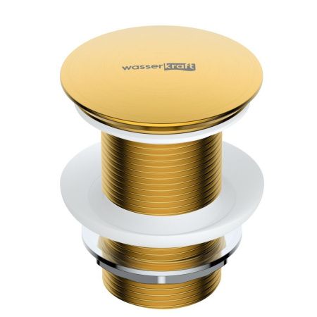 Донный клапан Wasserkraft Aisch 5500 A247 золото