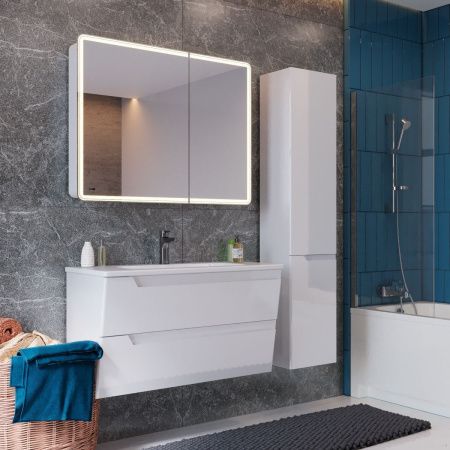 Тумба под раковину LeMark Miano LM06M80T 70х40 подвесная цвет белый