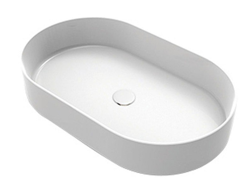 Раковина CIELO Shui Comfort 60 см SHCOLAO60 накладная цвет белый